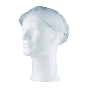 Mössa 100st/fp Worksafe PP mob M-XL Vit