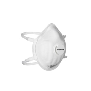Filtrerande halvmask m ventil Worksafe FFP3 NR D V 10st/frp