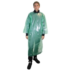 Veterinärrock 10st/fp Worksafe PE visitor coat