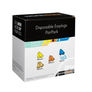 Hörselpropp Worksafe EcoDamp L Gul 200paa