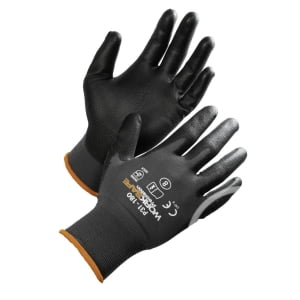 PU-doppad Nylonhandske Worksafe P31-180 5-12