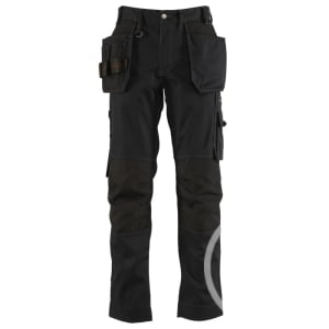 Hantverksbyxa Stretch Light Svart C44-D120 Worksafe