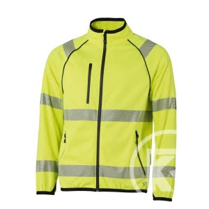 Sweatshirt Jacka Klass 3 Varselgul Unisex XS-3XL Worksafe