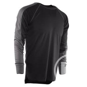 Underställströja Svart XS-3XL Worksafe