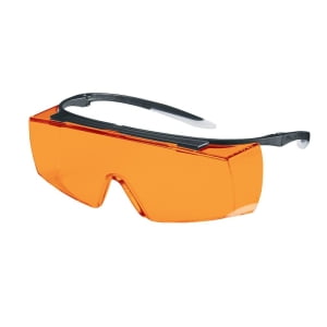Skyddsglasögon uvex Super F OTG 9169615 supravision sapphire orange